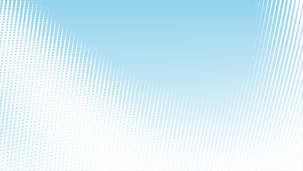 Elegant light blue halftone dots gradient background for modern designs