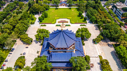 Sun Yat-sen Memorial Hall Guangzhou Aerial View © QuachVan