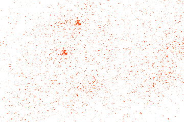 Colorful Confetti Particles Splash on White Background.