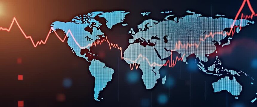 Display refined global economic impact on markets imagery highlighting dynamic fiscal trends cross border trade influences policy analysis economic indicators corporate responses strategic planning da
