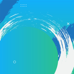 Abstract Brush Stroke Gradient Background