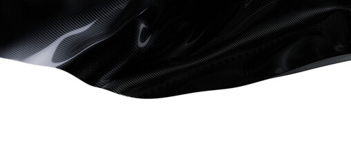 Close up shot of carbon fiber texture, with glossy surface. Suitable for backgrounds and textures. © vegefox.com