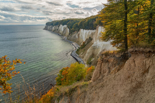 Kreidefelsen im Nationalpark Jasmund, Insel R&uuml;gen, Deutschland