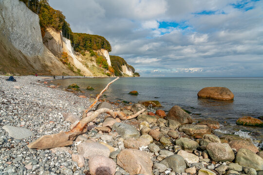 Kreidek&uuml;ste im Nationalpark Jasmund, Insel R&uuml;gen, Deutschland