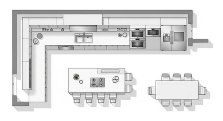 Office Floor Plan Blueprint Diagram.
