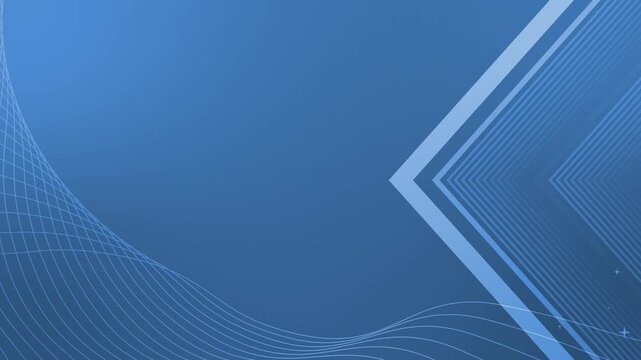 Gradient modern abstract line wave arrow background animation