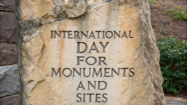 International Day for Monuments and Sites stone monument