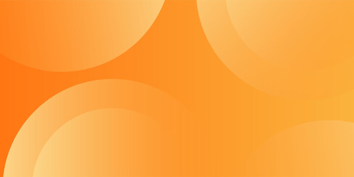 Abstract Orange Gradient Circle Pattern Background