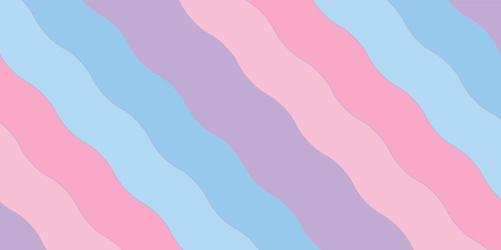 colorful zig zag papercut background design