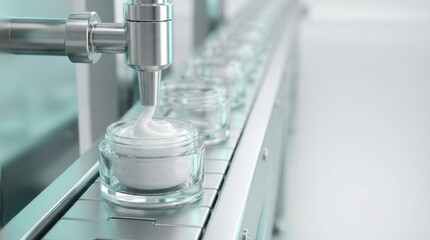 Stainless Steel Dispenser Filling Skincare Cream Container