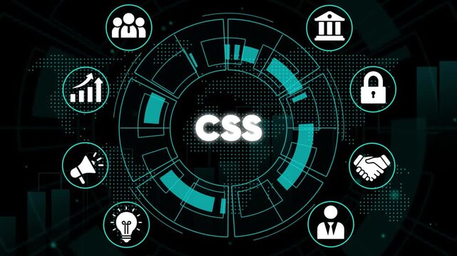 C S Cascading Style Sheets Web Development Infographic coding programming