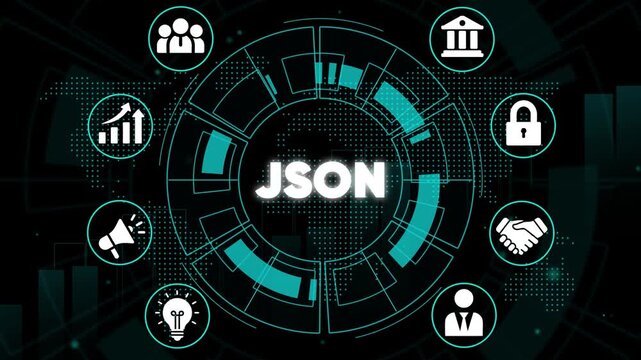 J S O N data exchange format technology for business communication and security json