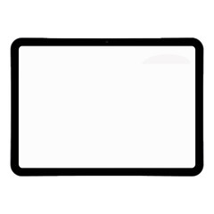 Minimalist blank rectangular geometric shape