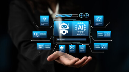 AI agents orchestrate tasks across chat data, calls, and content. AI agents boost productivity with...