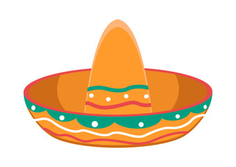 Sombrero hat for Cinco de Mayo, Mexico's national holiday