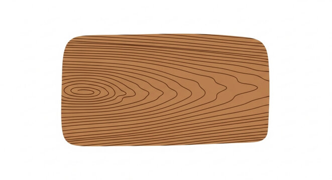 Wooden texture with brown grain pattern on rounded rectangle background