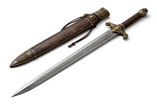 dagger isolated on white