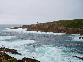 A Coru&ntilde;a on a cloudy day