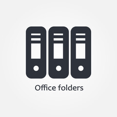 office folders icon symbol illustration vector eps10 logo template design pattern seamless bright minimal design flat design realistic style simple design modern design