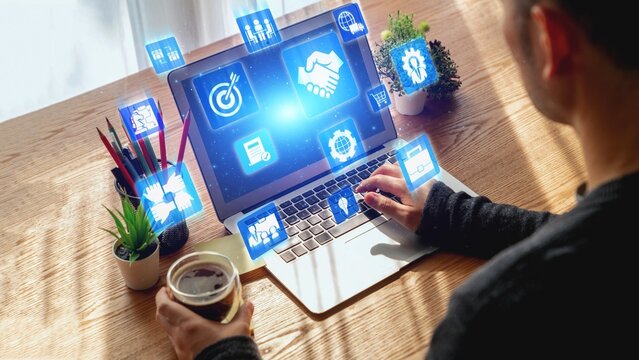 B2B strategy and technology transforming business-to-business operations, optimizing communication, and enhancing market efficiency with digital B2B tools and innovation. Spire