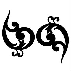 abstract floral ornament