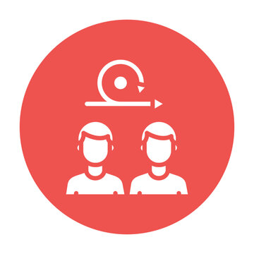 Sprint Retrospective Vector Icon