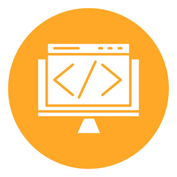 Code Editor Vector Icon