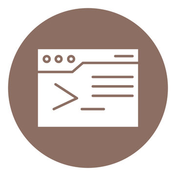 Command Line Vector Icon