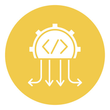 Multithreading Vector Icon