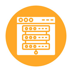 Cache Server Vector Icon © SAMDesigning