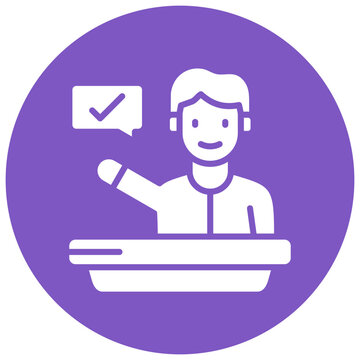 Assertiveness Vector Icon