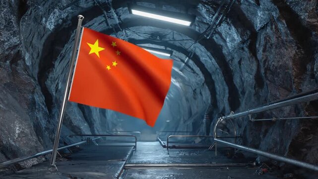 Mine with the Chinese flag.