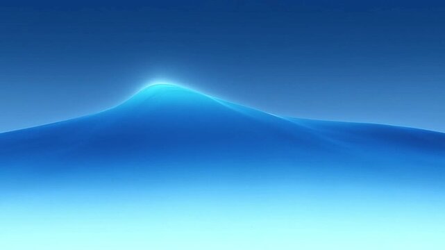 blue sky and mountains