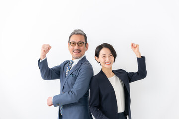 ビジネス　男女