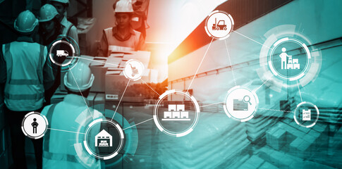 Smart warehouse management system with innovative internet of things technology to identify package...