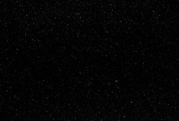 Starry night sky. Glowing stars in space. Galaxy background. New Year, Christmas and Celebration background concept.