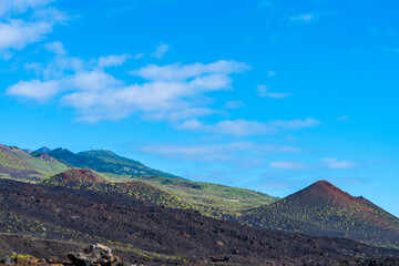 Obraz premium Beautiful landscape on la Palma island, Spain, in spring