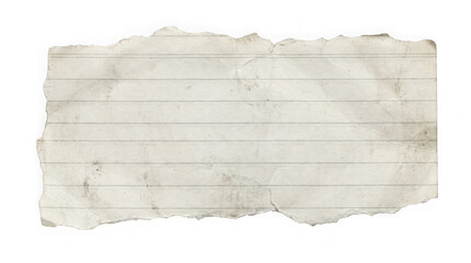 Fototapeta premium Torn White Paper Edge Piece for Collage Design