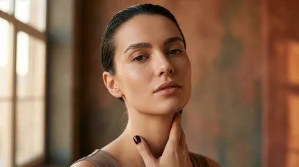 Anti-Aging Face Lift Concept – Smooth and Firm Skin ai image © Ahmet  Aglamaz