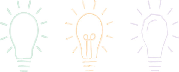 Abstract floral circle background with a bright light bulb icon symbolizing idea, energy, innovation, and creative inspiration in vector-style illustration © SRUK BLAZE