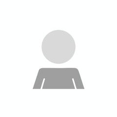 Obraz premium Simple User Icon Illustration