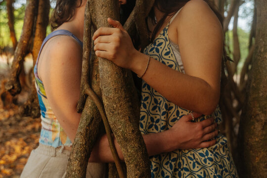 Embracing Roots: A Symbol of Connection and Stability