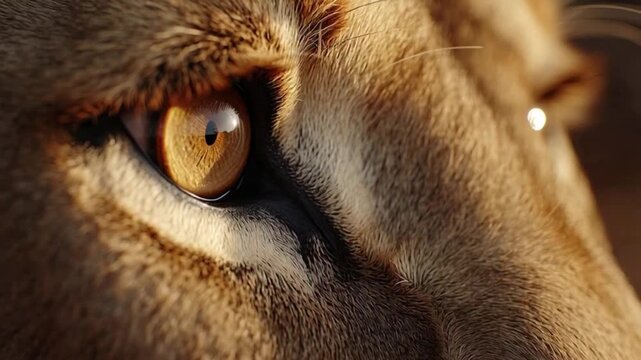 Close Up Animal Face