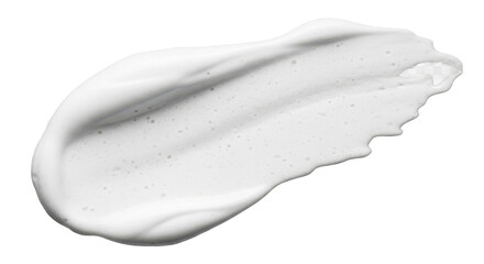 Cosmetic Mousse Foam Smear Sample Texture Isolated Transparent Background