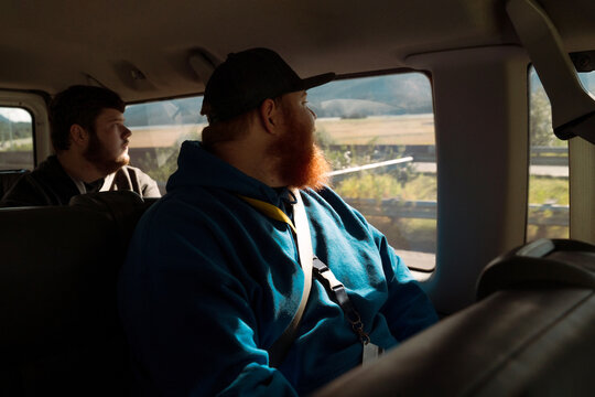 Passengers in a Van 