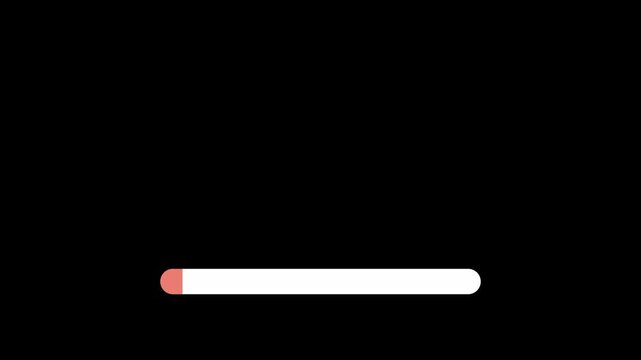 Computer fighting game animation showing health bar blood slowly decreasing, dynamic battle interface motion for gaming UI scenes.