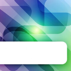 Colorful abstract background with white text box gradient