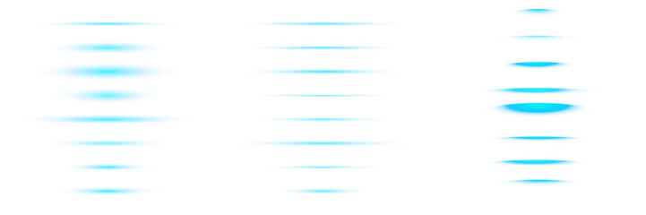 Obraz premium Abstract blue glowing light streaks for cyber security and high speed data transfer concepts