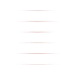 Obraz premium Abstract Red Light Streaks on transparent background, Minimalist Sci-Fi Laser Beam Graphics