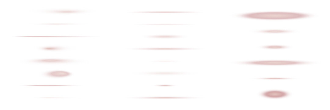 Red cinematic anamorphic lens flare streaks for sci-fi movie poster design